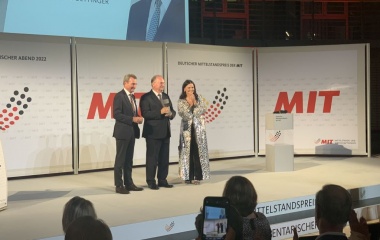 MIT-Schweiz beim Parlamentarischen Abend der MIT und Verleihung des Deutschen Mittelstandspreises 2022