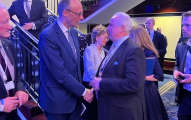 Friedrich Merz und Klaus Goder