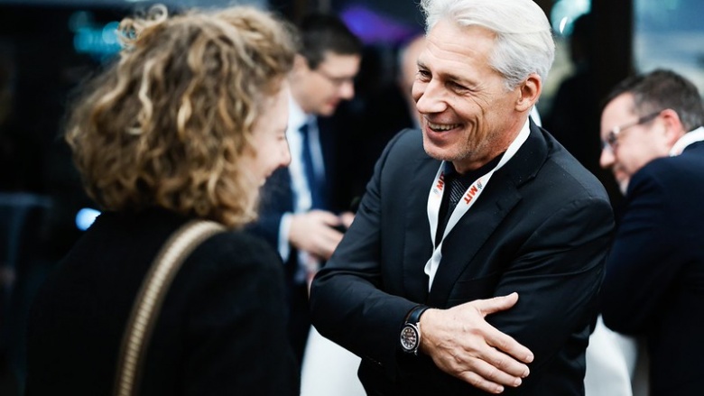 Mirjam Rosenstein, NAFFO; Frank Woday, MIT-Schweiz (Foto: Tobias Koch) Mirjam Rosenstein, NAFFO; Frank Woday, MIT-Schweiz (Foto: Tobias Koch)