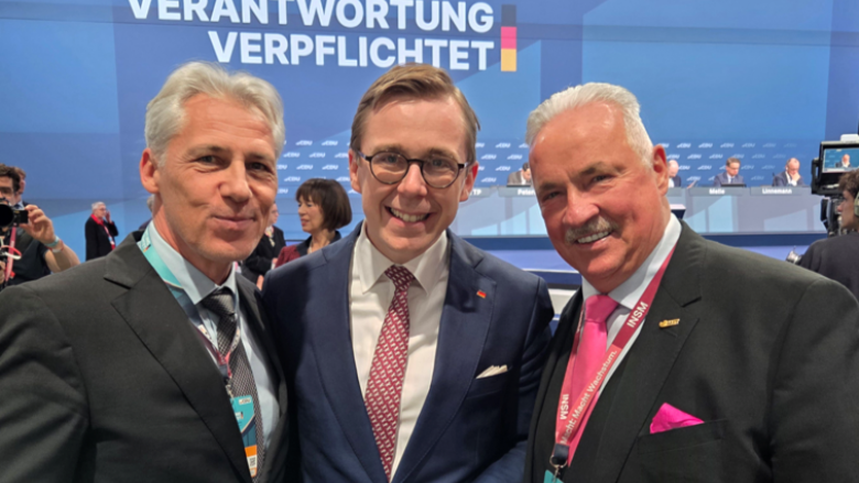 Frank Woday (MIT CH)- Philipp Amthor (Mitgliederbeauftragter CDU)- Klaus Goder (MIT CH)