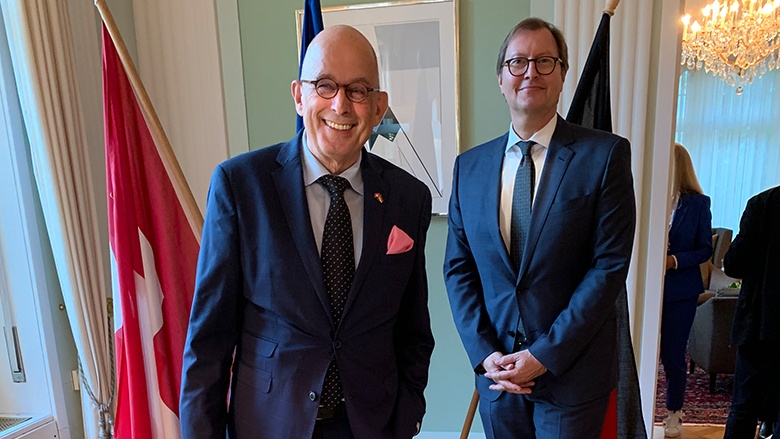 MIT-Schweiz bei der Deutschen Botschaft in Bern.