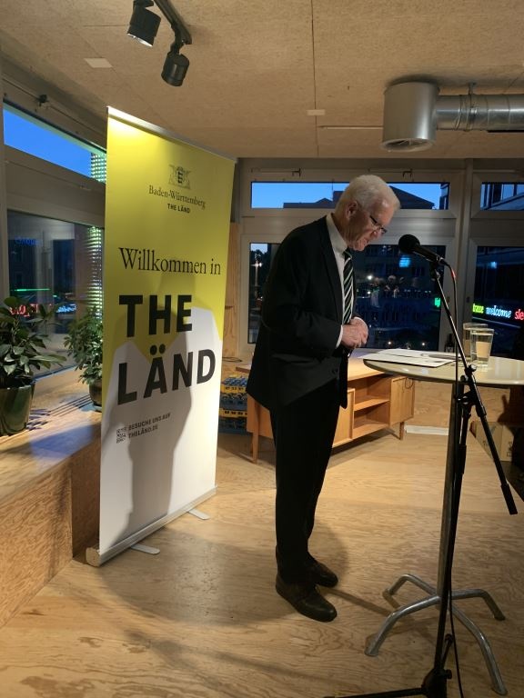 MIT-Schweiz beim Empfang des Ministerpräsidenten von Baden- Württemberg, Winfried Kretschmann in Zürich