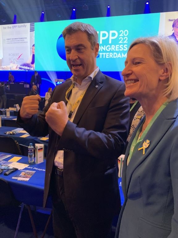 MIT-Schweiz beim EVP-Kongress 2022 in Rotterdam, Niederlande
