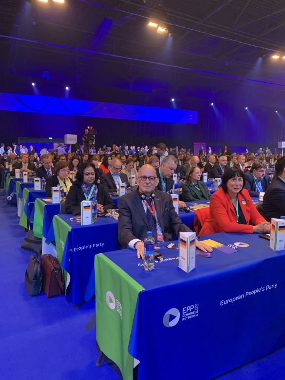 MIT-Schweiz beim EVP-Kongress 2022 in Rotterdam, Niederlande