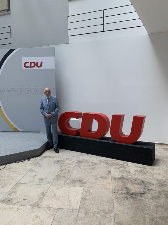MIT-Schweiz Antrittsbesuch in der CDU-Parteizentrale im Konrad-Adenauer-Haus in Berlin