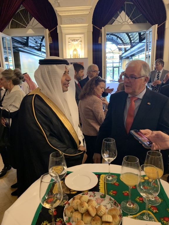 MIT-Schweiz beim Empfang zum Nationalfeiertag des Königreichs Saudi-Arabien in Bern