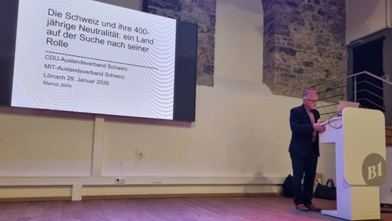 Dr. Jorio auf großer Bühne