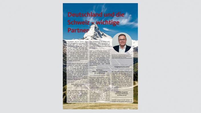 MIT Ausgabe 3/2022: Deutschland und die Schweiz - wichtige Partner
